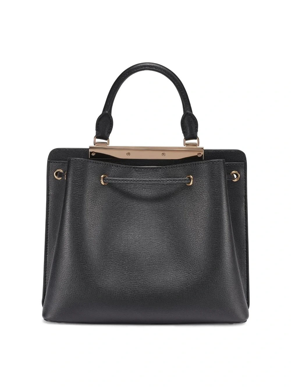 Karl Lagerfeld structured satchel